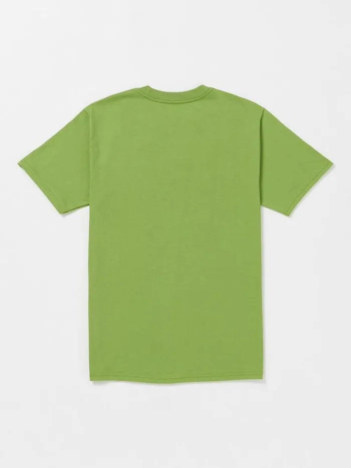 Mens TShirts and Tanks Volcom Circle Stone Short Sleeve Tee 8211 Seaweed Green