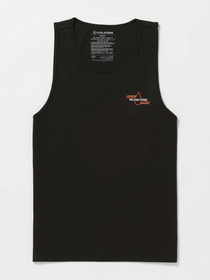 Mens TShirts and Tanks Volcom Stone Tanker Tank 8211 Black