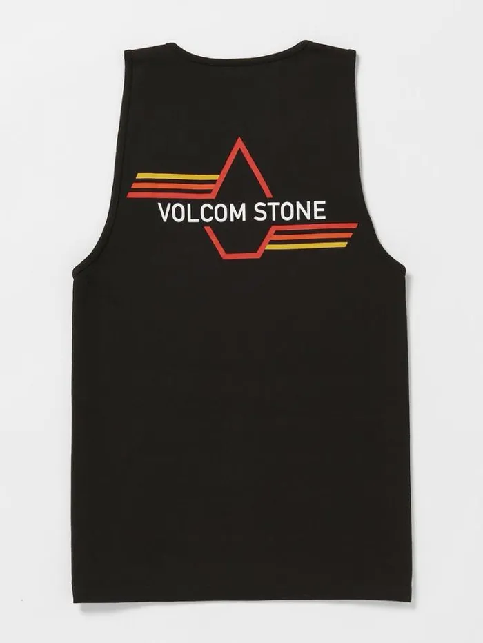 Mens TShirts and Tanks Volcom Stone Tanker Tank 8211 Black