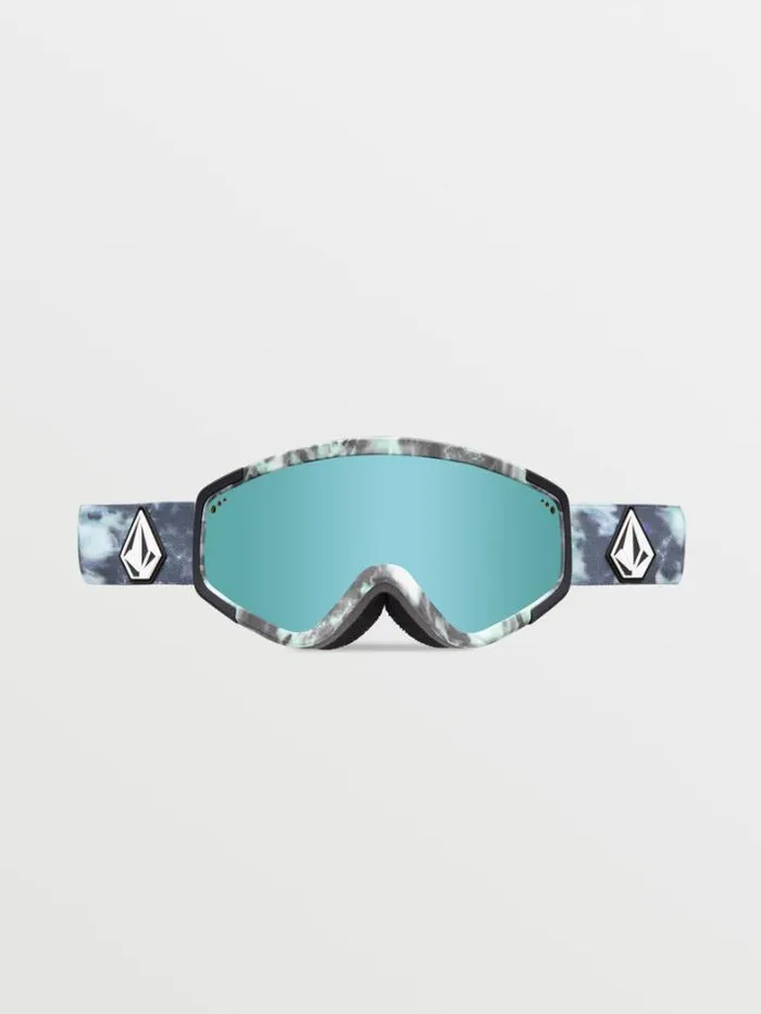 MensWomensKids Accessories Volcom Attunga Goggle 8211 SpritzBlack Ice ChromeBL