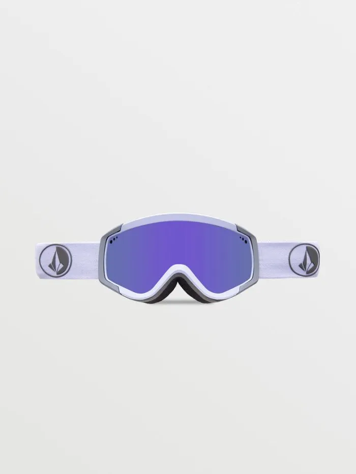 MensWomensKids Goggles Volcom Attunga Youth Goggle 8211 LilacStorm Purple ChromeBL