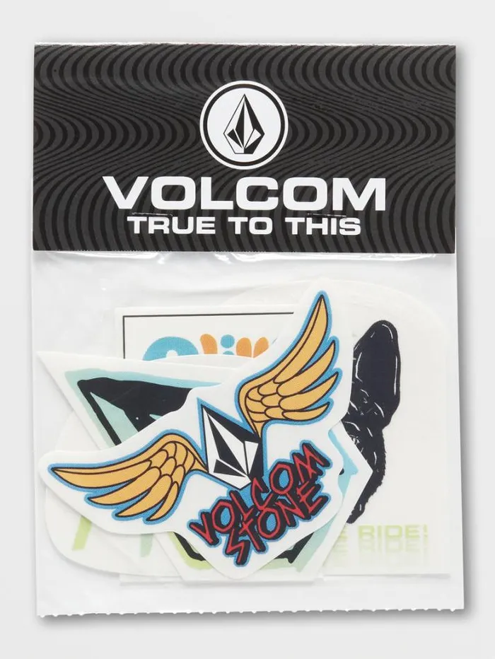 MensWomens Stickers Volcom Caiden Sticker Pack 8211 Assorted