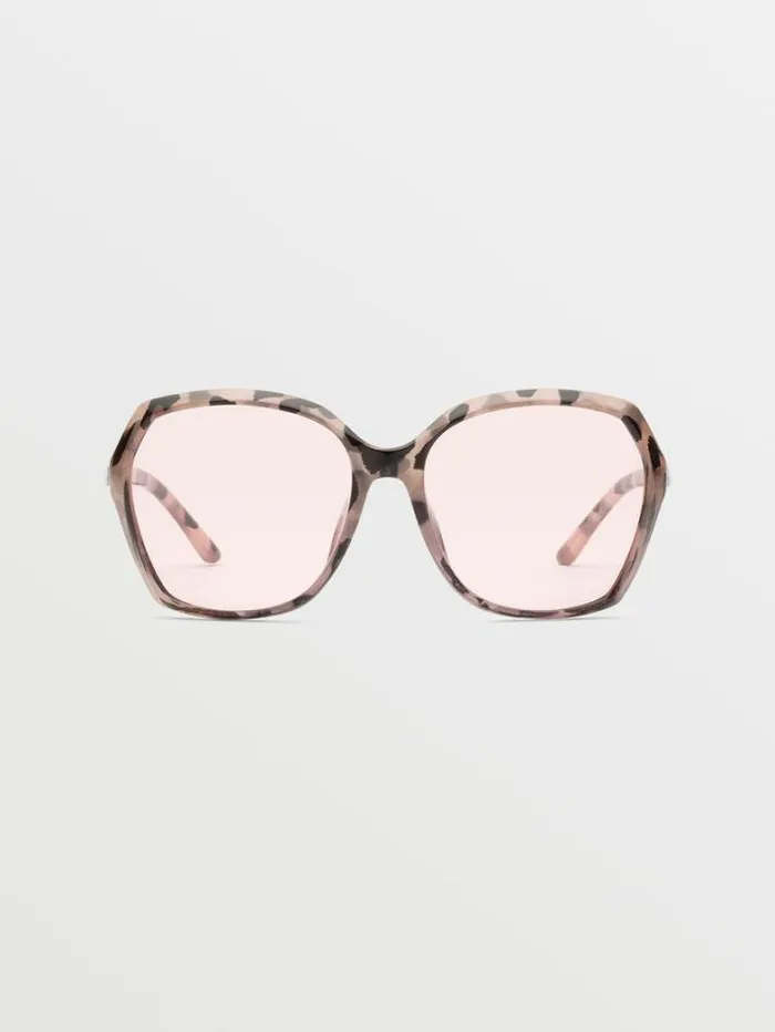 MensWomens Sunglasses Volcom Psychic Sunglasses 8211 Deff LeopardRose