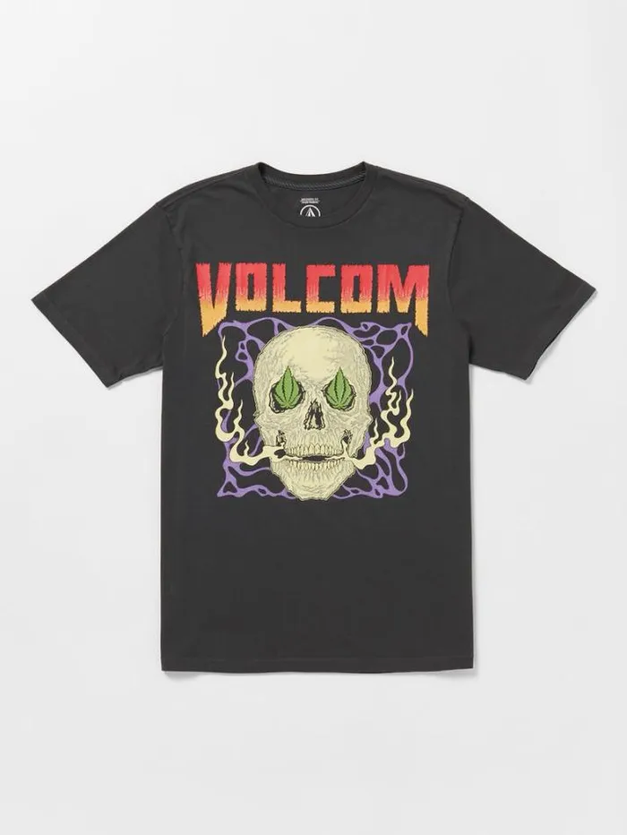 MensWomens TShirts and Tanks Volcom Stoned To The Bone Short Sleeve Tee 8211 Stealth