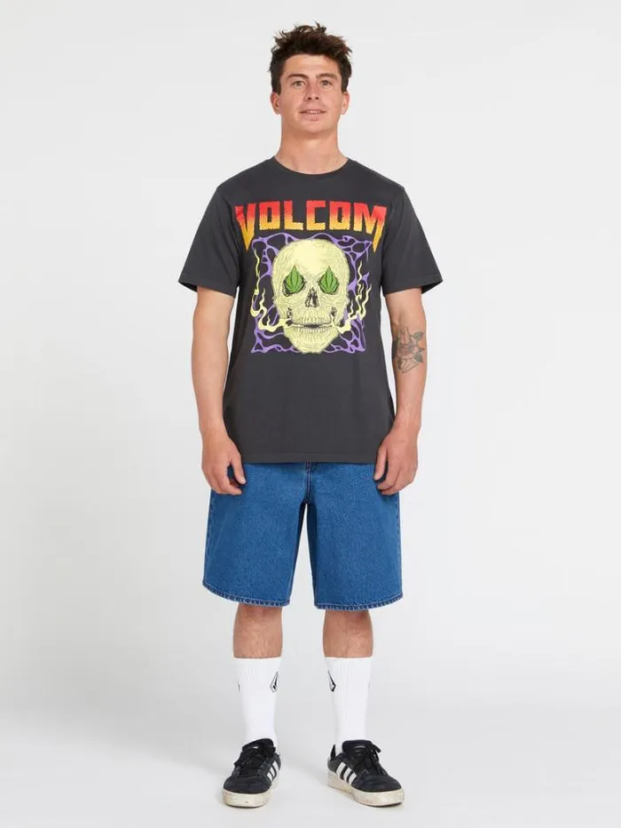 MensWomens TShirts and Tanks Volcom Stoned To The Bone Short Sleeve Tee 8211 Stealth
