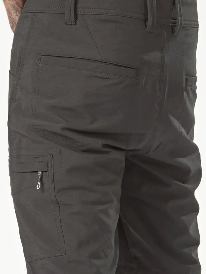 MensWorkwear Shorts Volcom Workwear Slab Hybrid Shorts 8211 Black