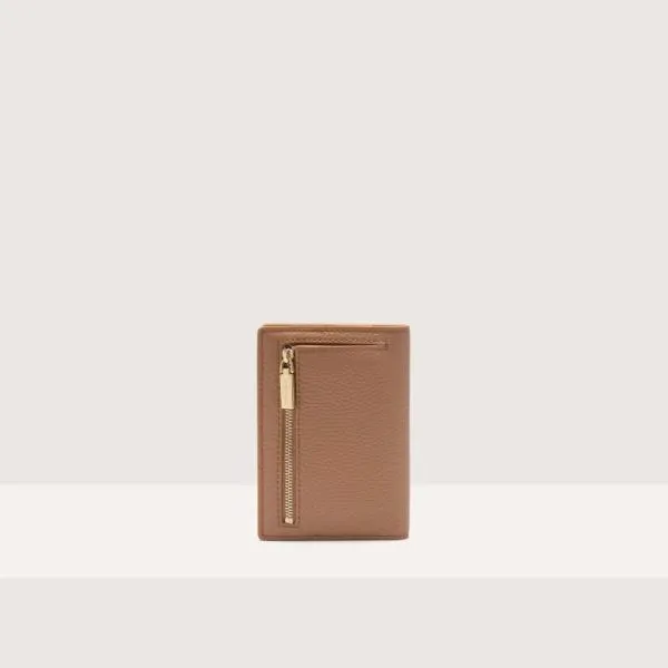 Metallic Soft Skin Women Coccinelle Wallets and Small Leather Goods