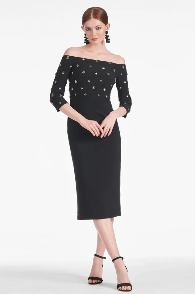 Midi Women Sachin and Babi Fatima Dress 8211 Black
