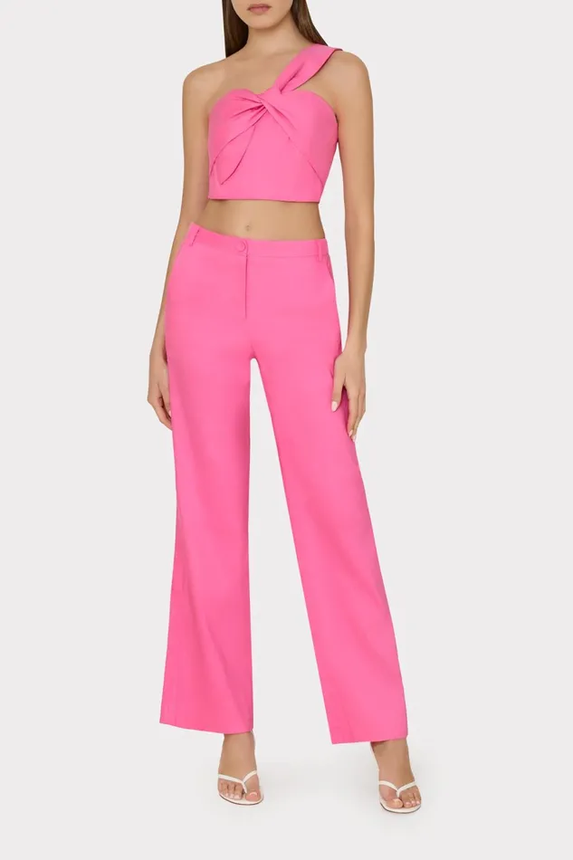 Milly Linen Top Pink Women Tops Milly Linen Top Pink Women Tops