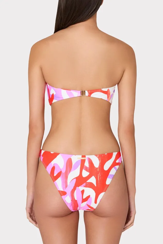 Milly Margot Italian Under The Sea Bikini Bottom Pink Multi Women Bikinis Milly Margot Italian Under The Sea Bikini Bottom Pink Multi Women Bikinis