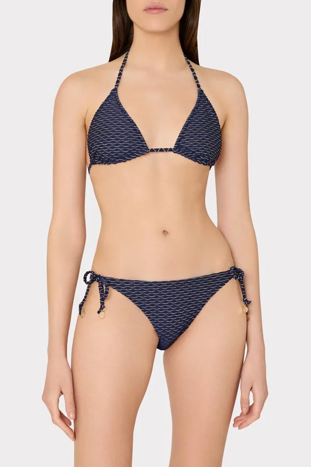 Milly Millie String Bikini Bottom Navy Women Bikinis