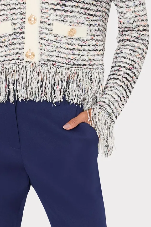 Milly Nicola Cady Pants Navy Women Pants