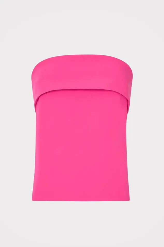 Milly Tuala Cady Top Fuchsia Women Tops