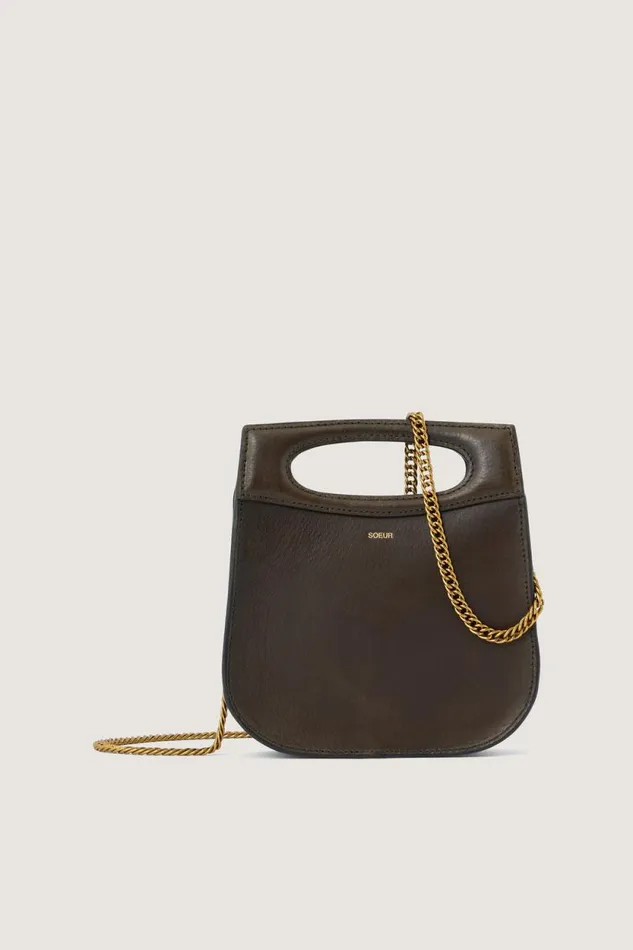Mini Bags Women Soeur CHERI MINI BAG Khaki