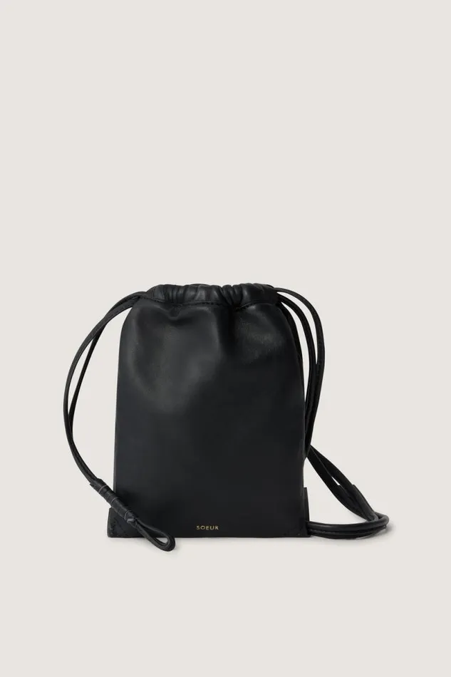 Mini Bags Women Soeur VIANA POUCH Black