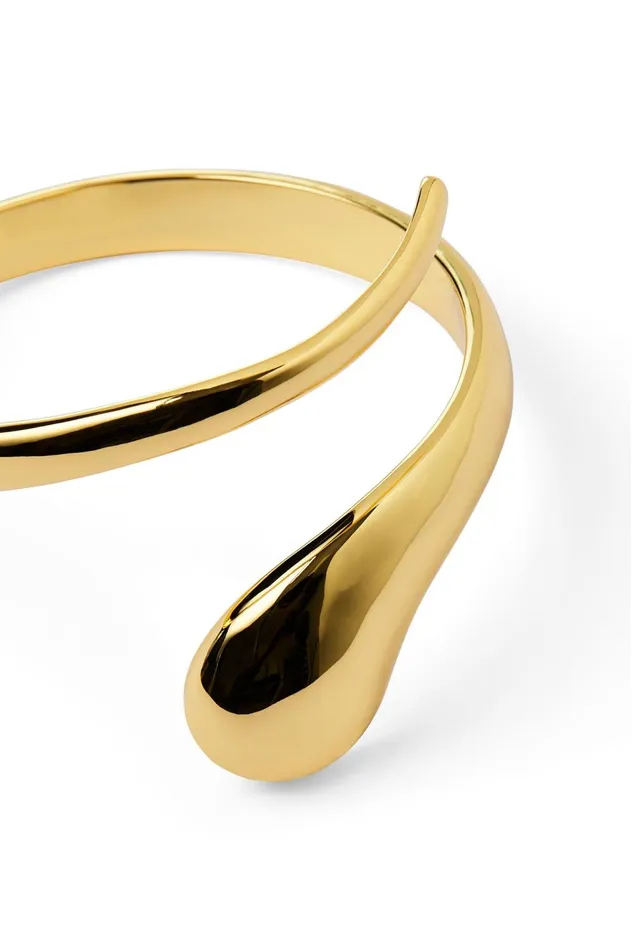 Momentum Asymmetric Cuff Gold Women Aje Jewelry