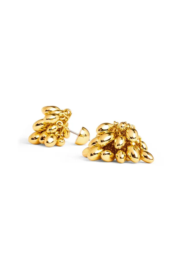 Moonstruck Cluster Stud Gold Women Aje Jewelry
