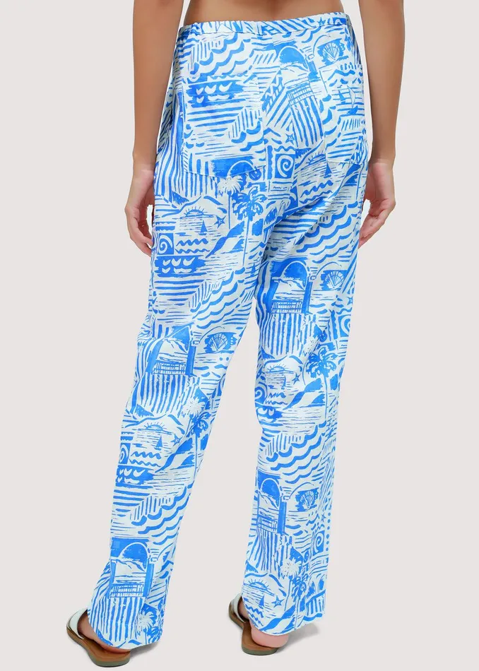 Nautical Dream Pants Bluewhite Women Lost Wander Pants And Shorts