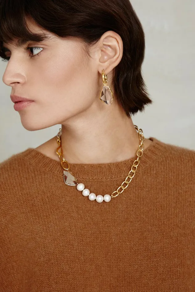 Neve Hoop Earrings Crystal Women Chan Luu Earrings