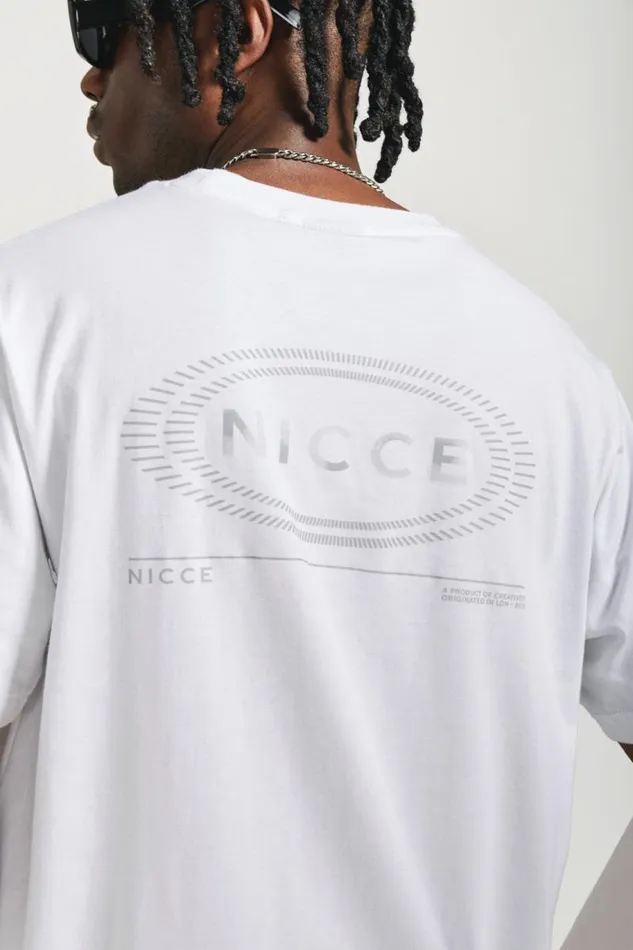 NICCE TShirts Mens NICCE Apex TShirt White