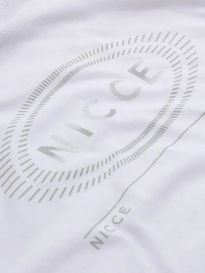 NICCE TShirts Mens NICCE Apex TShirt White