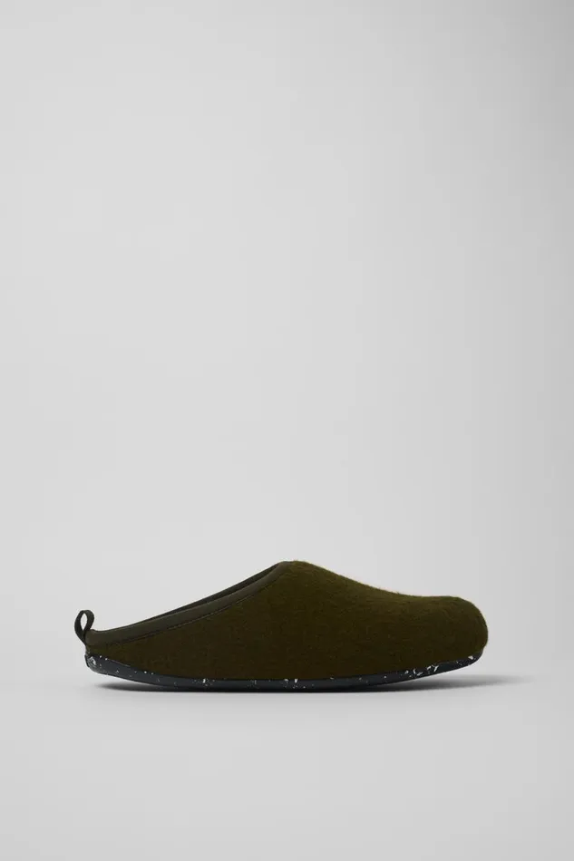 Non Leather Shoes Men Camper Green Slippers Non Leather Shoes Men Camper Green Slippers