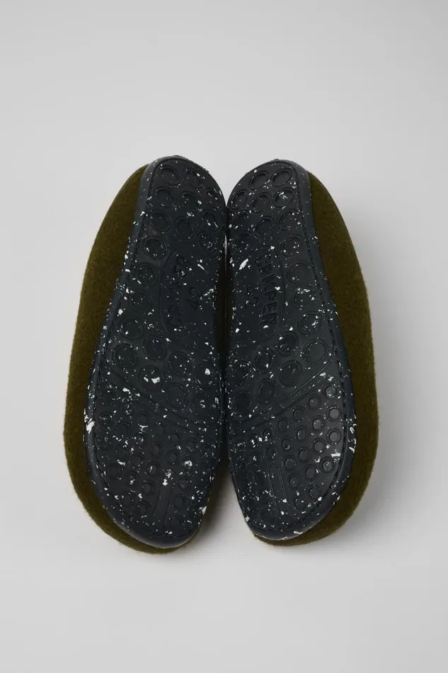 Non Leather Shoes Men Camper Green Slippers Non Leather Shoes Men Camper Green Slippers