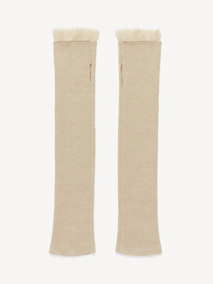 Other Accessories Women By Malene Birger Fezan Gloves Oyster Gray