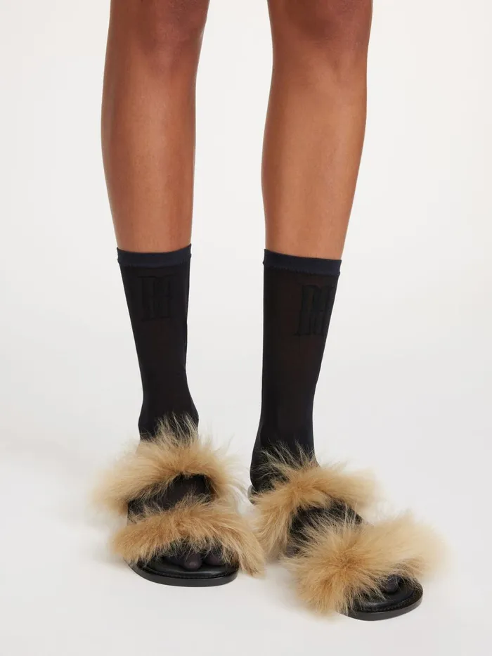 Other Accessories Women By Malene Birger Nylah Socks Black