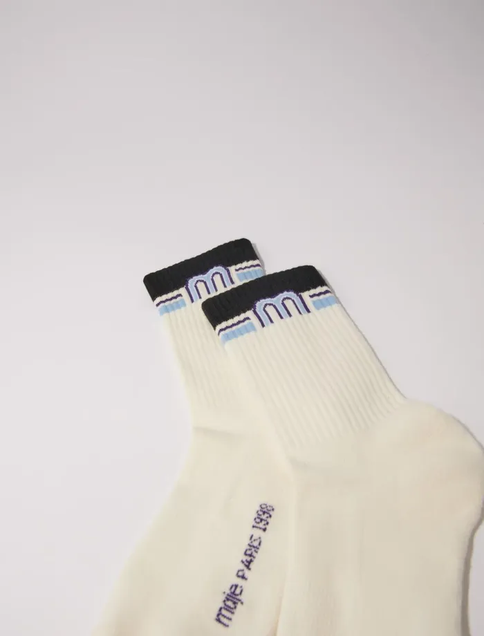 Other Accessories Women Maje Crew Socks Multicoloured
