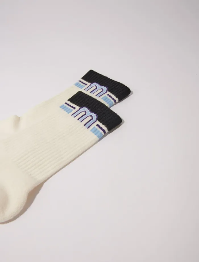 Other Accessories Women Maje Crew Socks Multicoloured