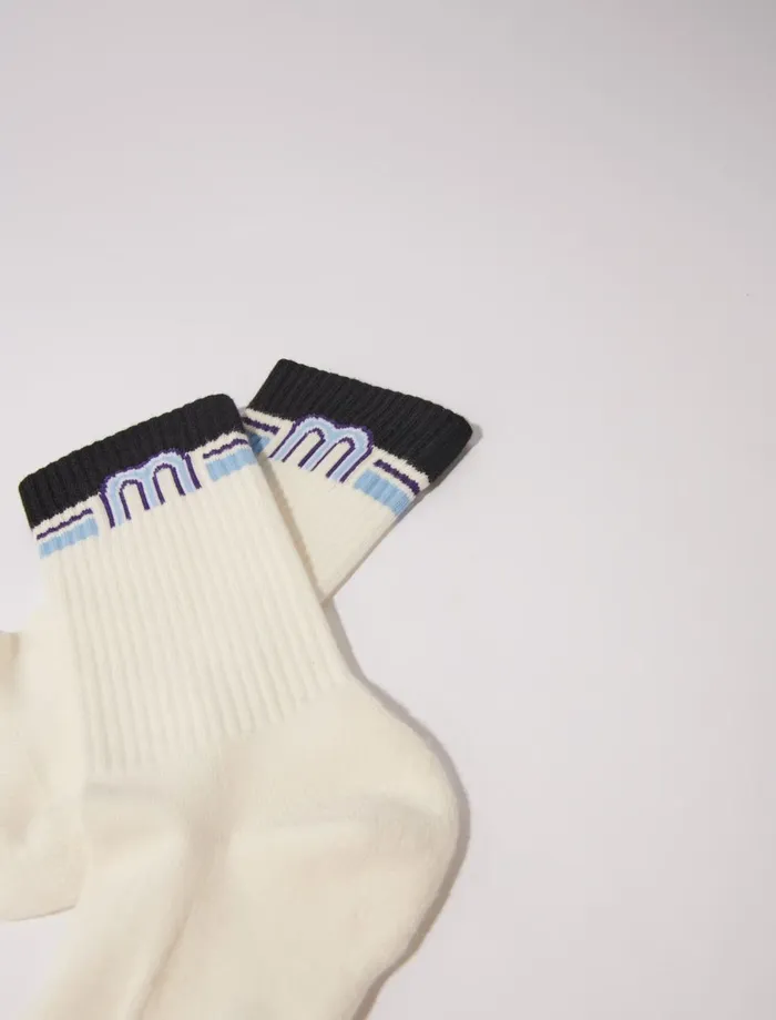 Other Accessories Women Maje Crew Socks Multicoloured