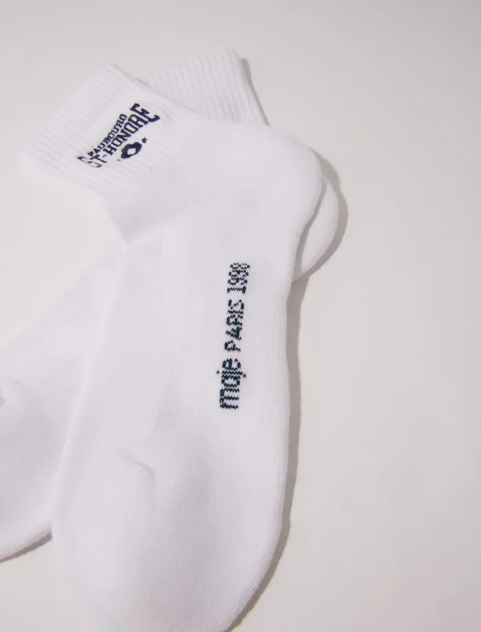 Other Accessories Women Maje Saint Honor Embroidered Socks White