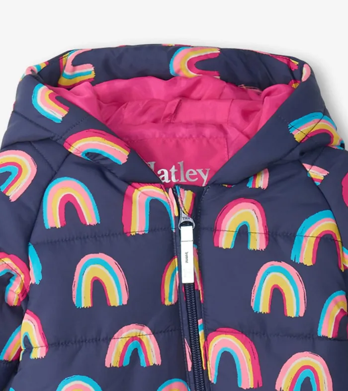 Outerwear Baby and Toddler Hatley Vibrant Rainbows Baby Snowsuit