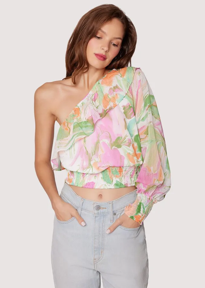 Painterly Love Top Multicolor Women Lost Wander Tops