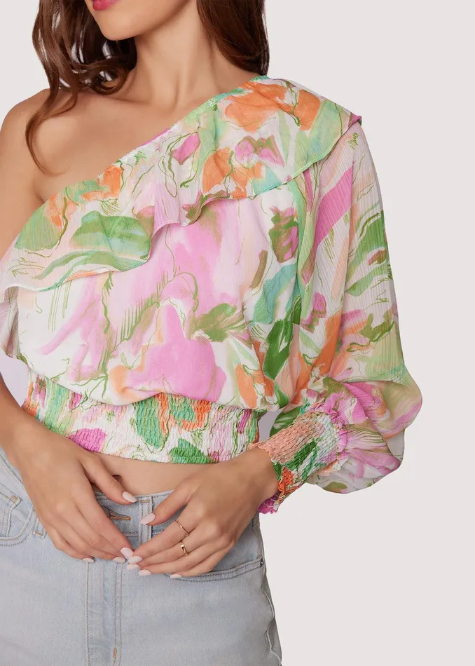 Painterly Love Top Multicolor Women Lost Wander Tops