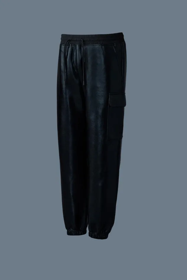 Pants and Shorts Men Mackage MARVINM Metallic Double Face Jersey Sweatpants Silver Pants and Shorts Men Mackage MARVINM Metallic Double Face Jersey Sweatpants Silver