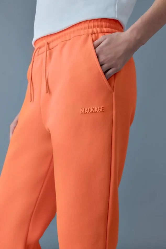 Pants and Shorts Women Mackage NEVR Doubleface Jersey Sweatpants Cream