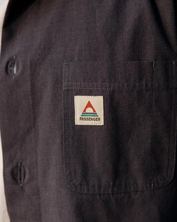 Passenger Clothing Balsa Organic Cotton Overshirt Deep Navy Men Shirts