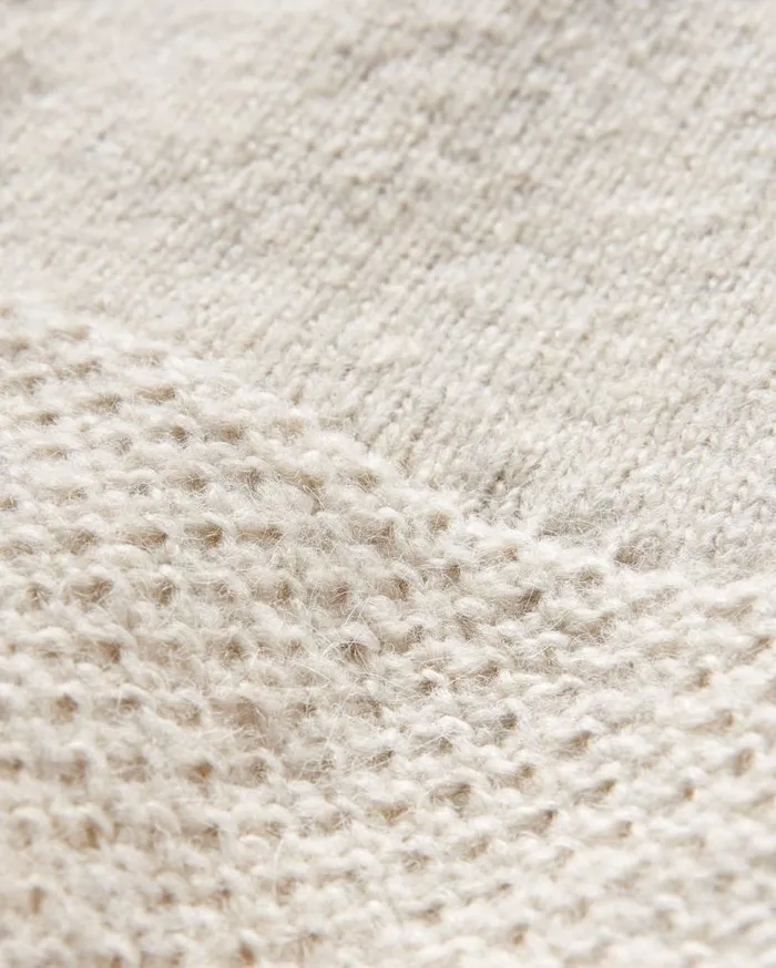 Passenger Clothing Cove Recycled Knitted Jumper Off White Women Knitwear