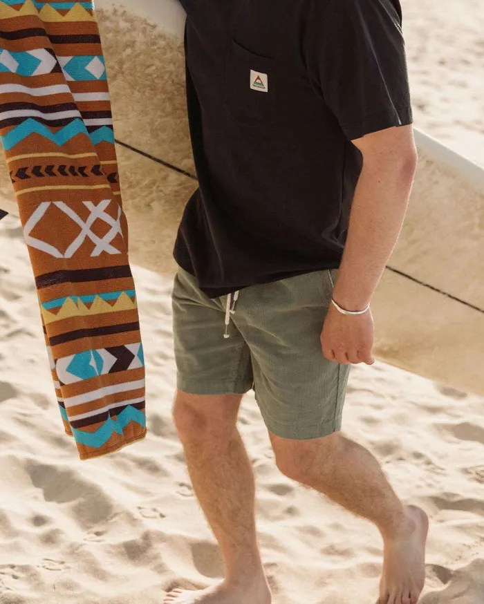Passenger Clothing Drifter Cord Short Pistachio Men Shorts