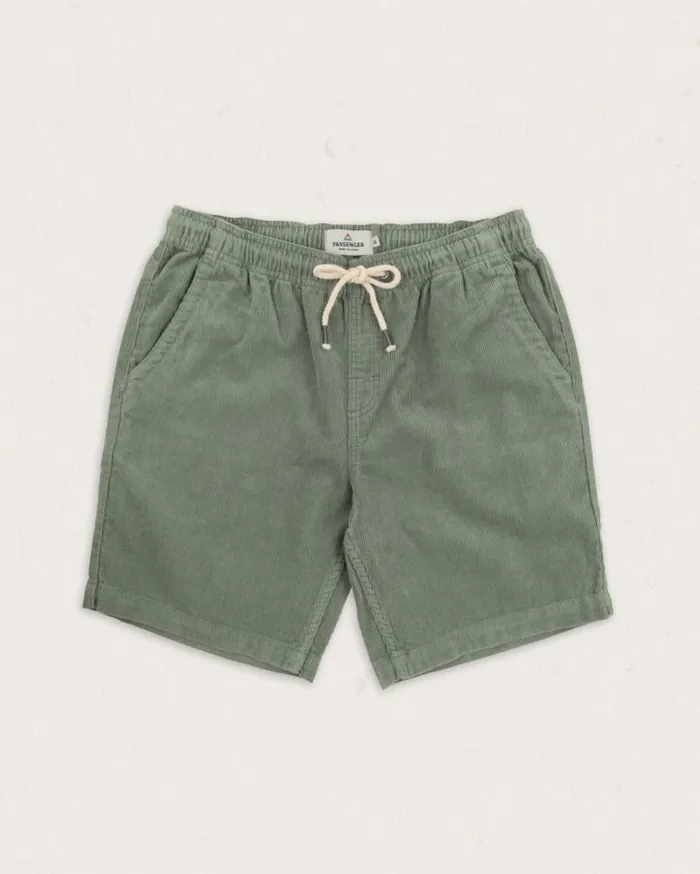 Passenger Clothing Drifter Cord Short Pistachio Men Shorts