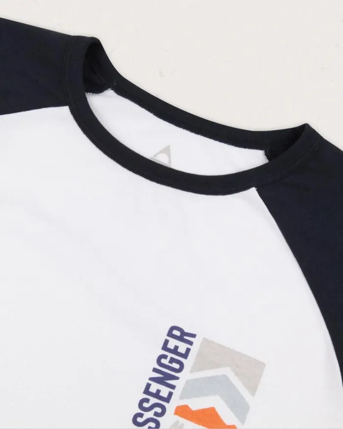 Passenger Clothing Jibe Recycled Cotton LS TShirt Deep Navy Men TShirts and Vests