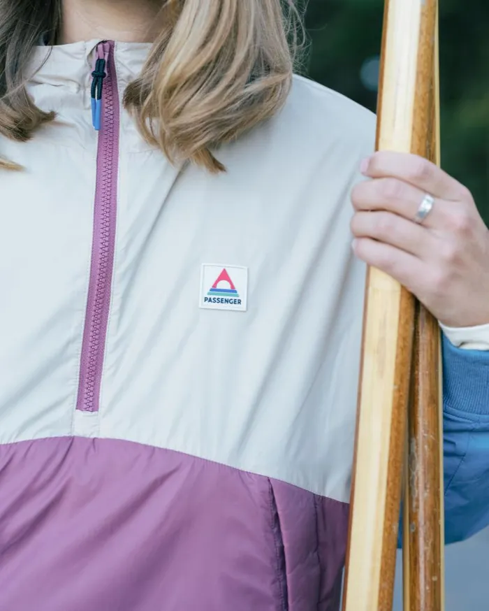 Passenger Clothing Moonlight Recycled Insulated Smock Crushed Berry Women Jackets