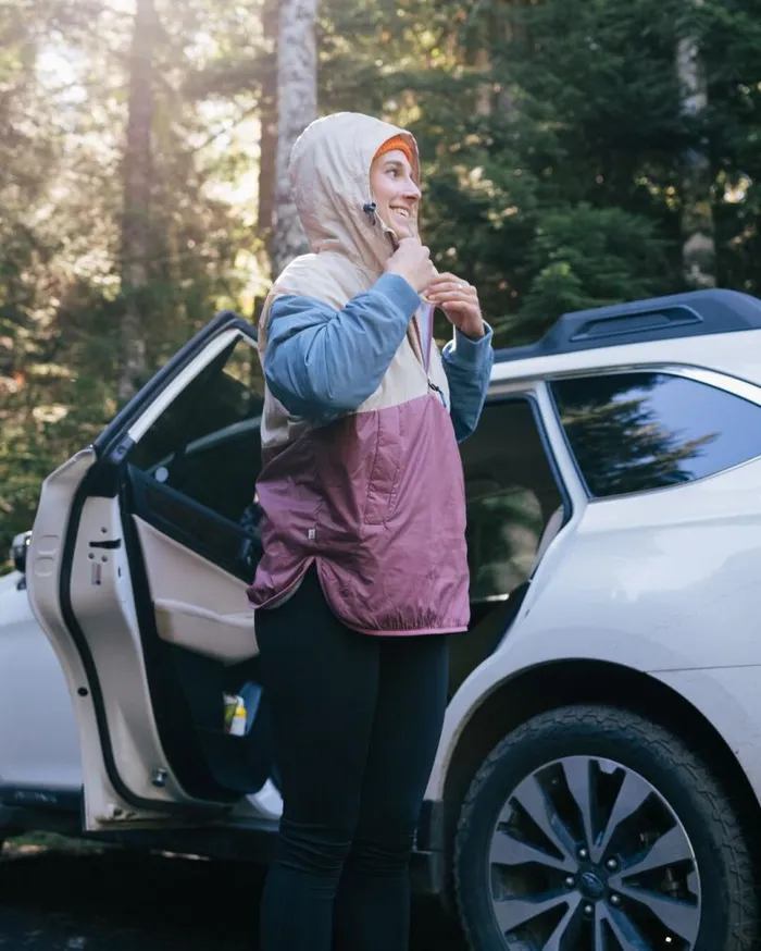 Passenger Clothing Moonlight Recycled Insulated Smock Crushed Berry Women Jackets