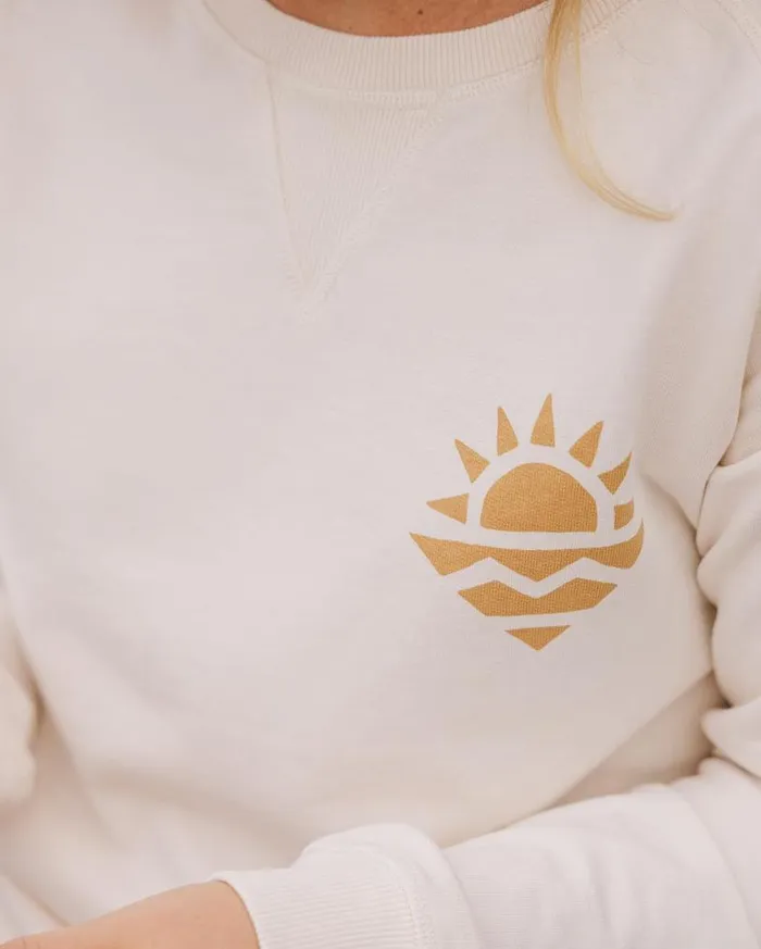 Passenger Clothing Mystic Recycled Cotton Sweatshirt Birch Women Hoodies and Sweatshirts