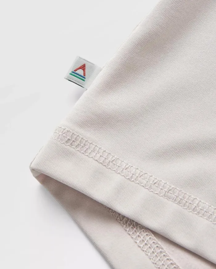 Passenger Clothing River Recycled Active LS TShirt Corsair Vintage White Women Activewear