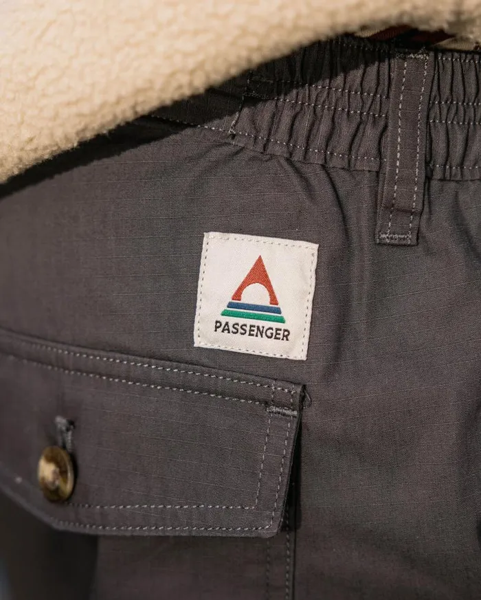Passenger Clothing Timeless Crop Trouser Charcoal Men Trousers