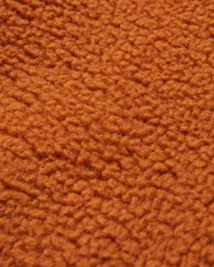 Passenger Clothing Tripper 20 Full Zip Recycled Sherpa Fleece Glazed Ginger Men Fleece