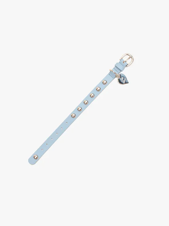 Pet Lisa Says Gah Women Dog Stud Collar Powder Blue